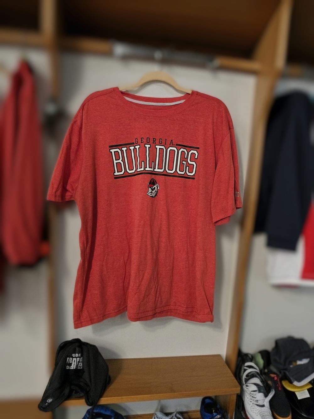 Champion Georgia Bulldogs Red Short-Sleeve Tee